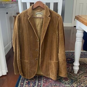 Vintage Ralph Lauren Tan Corduroy Jacket size M